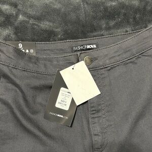 Fashion Nova Charcoal Trousers